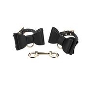 Kiotos - BDSM Kit met 8 items met Strikken in Etui - Zwart