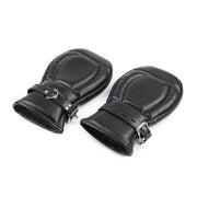 Kiotos - BDSM Leren Wanten Voor Bondage - Zwart