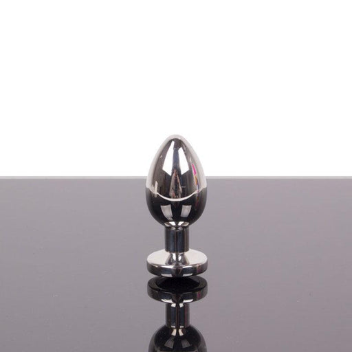 Kiotos - Buttplug RVS Met Zwart Kristal