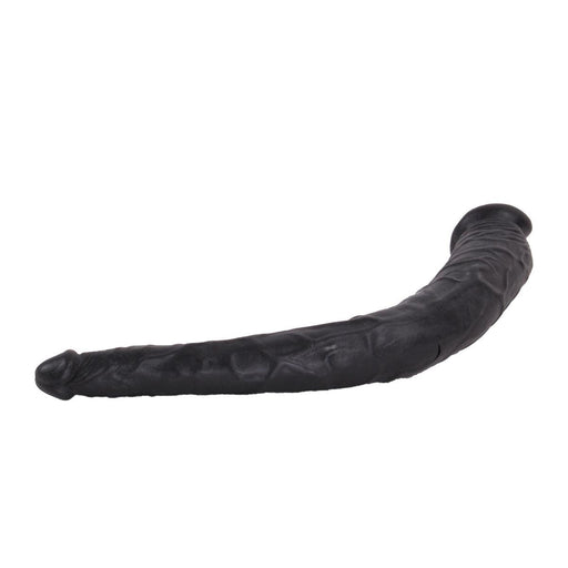 Kiotos Cox - Dubbele Dildo - 35 x 2.2/5 cm - Zwart
