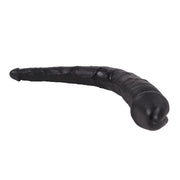 Kiotos Cox - Dubbele Dildo - 35 x 2.2/5 cm - Zwart