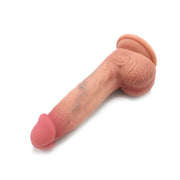 Kiotos Cox - Levensechte Siliconen Dildo - Lengte 200 mm - Lichte huidskleur - Met zuignap - 046