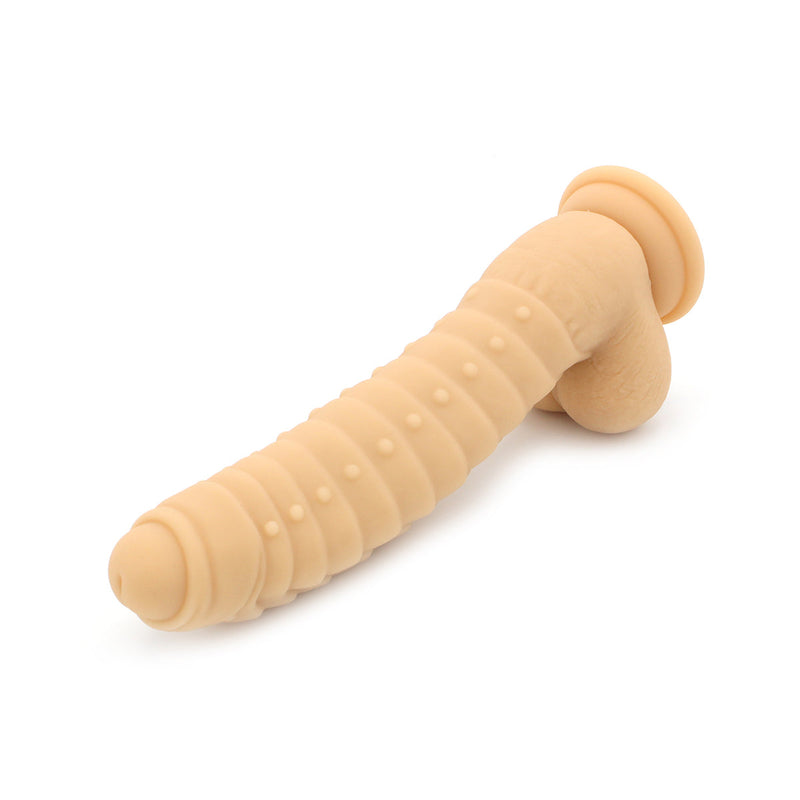 Kiotos Cox - Siliconen Dildo 22 x 5 cm - Lichte Huidskleur