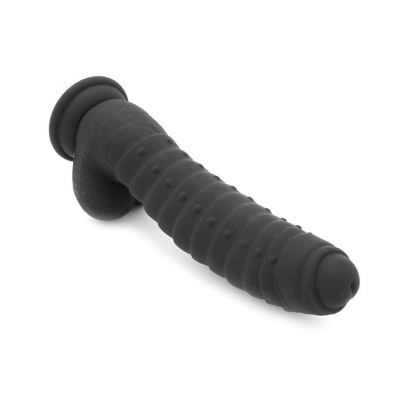 Kiotos Cox - Siliconen Dildo 22 x 5 cm - Zwart