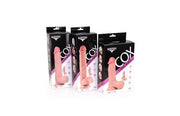 Kiotos Cox - Sliding Skin Dubbellaags Dildo 23 x 4 cm - Lichte Huidskleur