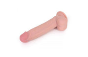 Kiotos Cox - Sliding Skin Dubbellaags Dildo 24 x 4,5 cm - Lichte Huidskleur