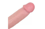 Kiotos Cox - Sliding Skin Dubbellaags Dildo 24 x 4,5 cm - Lichte Huidskleur
