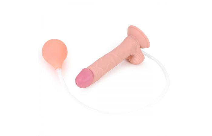 Kiotos Cox - Squirting Dildo 23 x 4.4 cm - Lichte Huidskleur