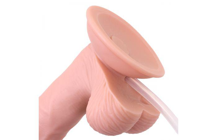 Kiotos Cox - Squirting Dildo 23 x 4.4 cm - Lichte Huidskleur