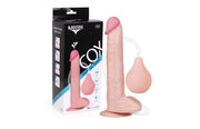 Kiotos Cox - Squirting Dildo 28 x 4.8 cm - Lichte Huidskleur
