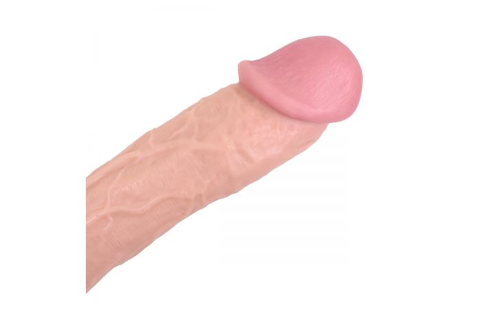 Kiotos Cox - Squirting Dildo 28 x 4.8 cm - Lichte Huidskleur