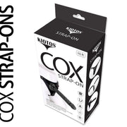 Kiotos Cox - Strap-On Harnas Met Dildo 23 x 4.3 cm - Zwart