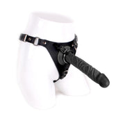 Kiotos Cox - Strap-On Harnas Met Dildo 23 x 4.3 cm - Zwart