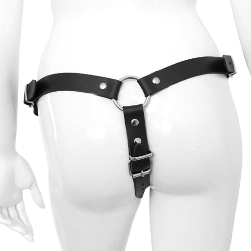 Kiotos Cox - Strap-On Harnas Met Dildo 24 x 4 cm - Zwart