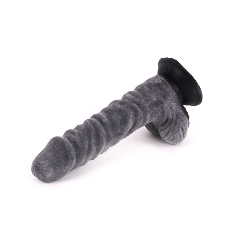 Kiotos Cox - Dildo Met Zuignap die echt aanvoelt 22 x 5 cm - Zwart