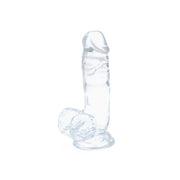 Kiotos Cox Clear - Dildo 02 - Transparante Dildo - Lengte 155 mm - Diameter 35 mm