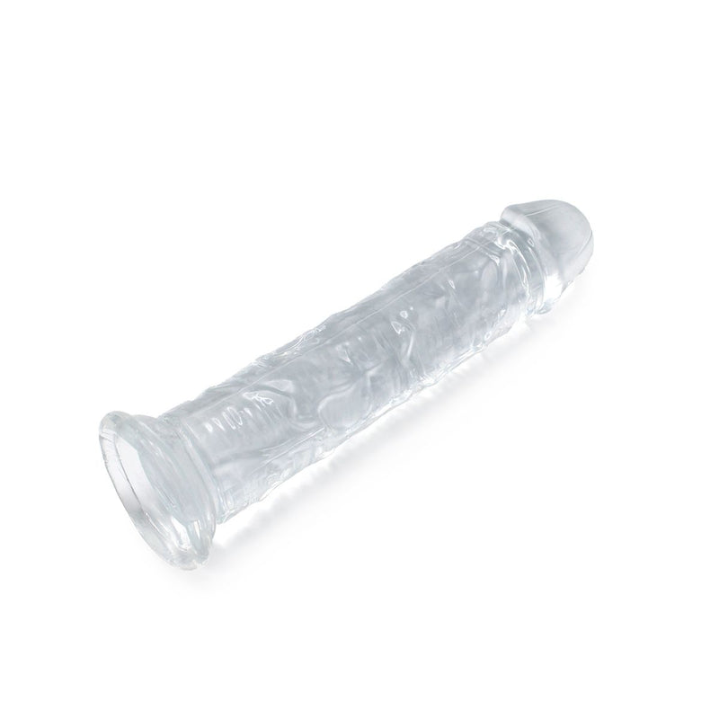 Kiotos Cox Clear - Dildo 03 - Transparante Dildo - Lengte 190 mm - Diameter 40 mm - TPE