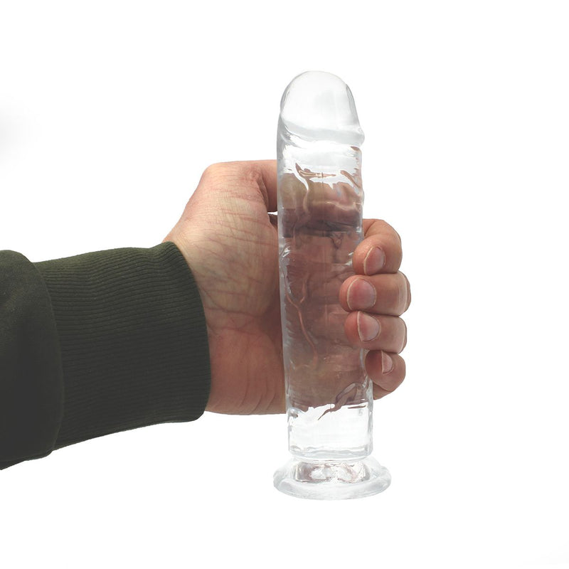Kiotos Cox Clear - Dildo 03 - Transparante Dildo - Lengte 190 mm - Diameter 40 mm - TPE