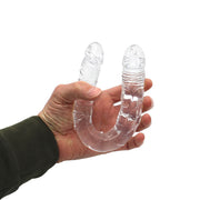 Kiotos Cox Clear - Dildo Dong 05 - Transparantie Dubbele Dildo - Lengte 31.5 cm - Diameter 30/40 mm