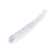 Kiotos Cox Clear - Dildo Dong 05 - Transparantie Dubbele Dildo - Lengte 31.5 cm - Diameter 30/40 mm