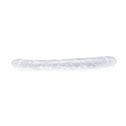 Kiotos Cox Clear - Dildo Dong 05 - Transparantie Dubbele Dildo - Lengte 31.5 cm - Diameter 30/40 mm