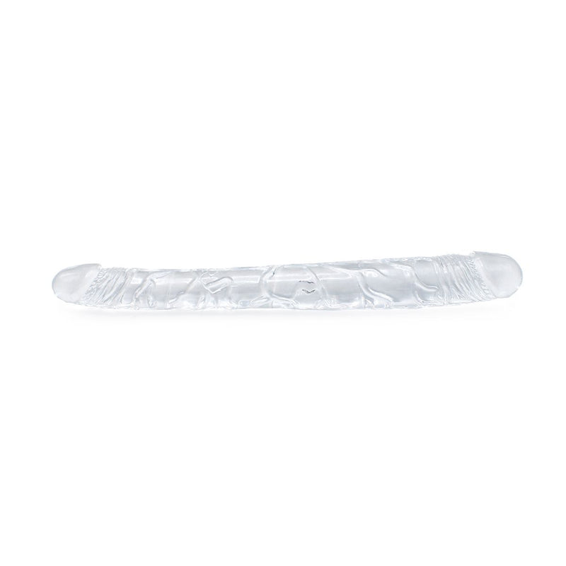 Kiotos Cox Clear - Dildo Dong 05 - Transparantie Dubbele Dildo - Lengte 31.5 cm - Diameter 30/40 mm