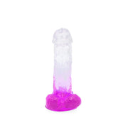 Kiotos Cox Color - Gekleurde Dildo 07 - 18 x 4 cm - Transparant/Paars
