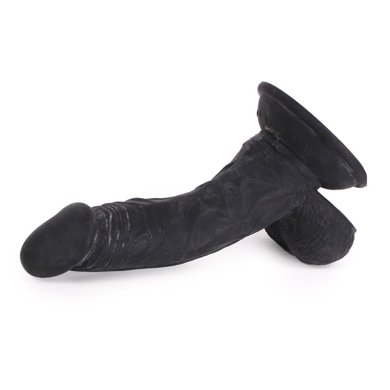 Kiotos Cox - Dildo 16 x 4 cm - Zwart