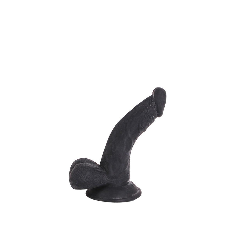 Kiotos Cox - Dildo 16 x 4 cm - Zwart