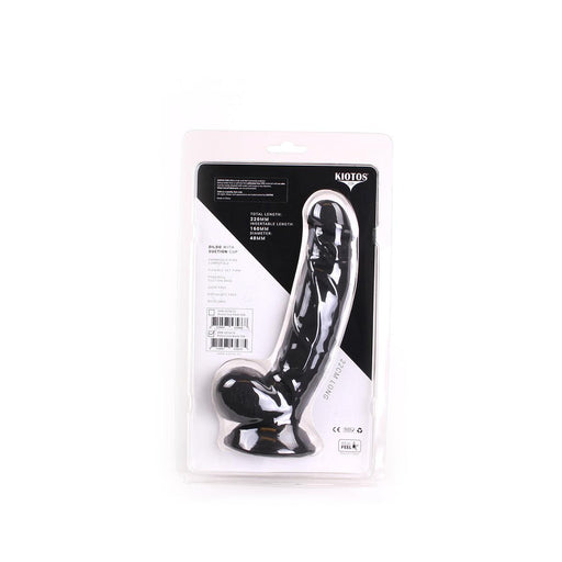 Kiotos Cox - Dildo 22 x 4 cm - Zwart