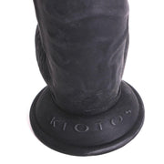 Kiotos Cox - Dildo 22 x 4 cm - Zwart