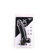 Kiotos Cox - Dildo 22 x 4,5 cm - Zwart