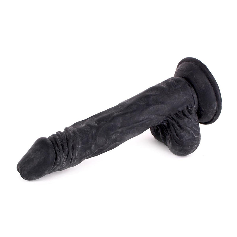 Kiotos Cox - Dildo 22,5 x 4 cm - Zwart