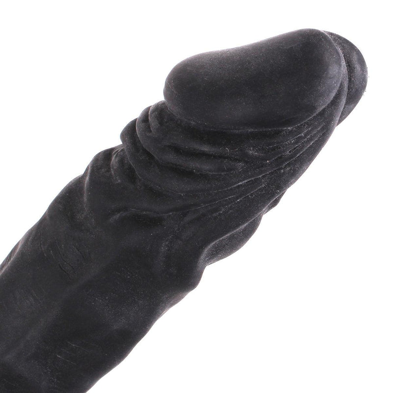 Kiotos Cox - Dildo 22,5 x 4 cm - Zwart