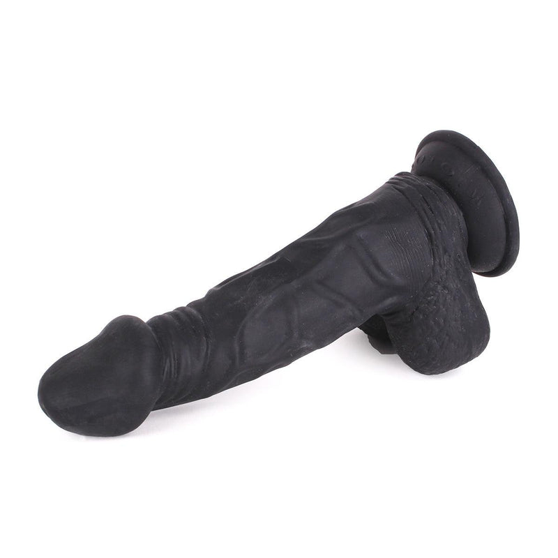 Kiotos Cox - Dildo 23 x 4 cm - Zwart