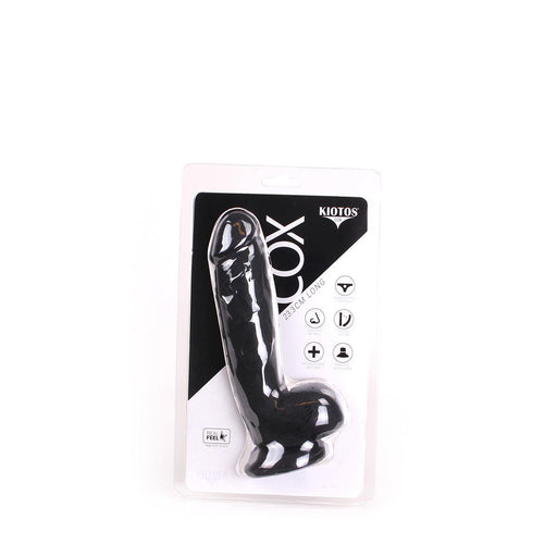 Kiotos Cox - Dildo 23,5 x 5 cm - Zwart