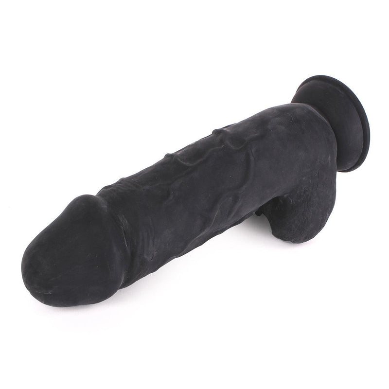 Kiotos Cox - Dildo 29,5 x 7 cm - Zwart