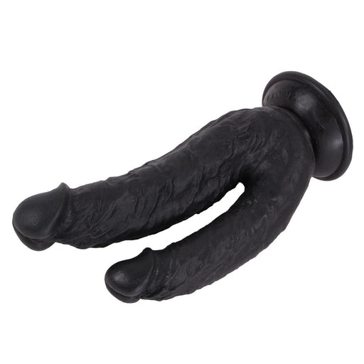 Kiotos Cox - Dildo Voor Dubbele Penetratie - 21 x 3.5/4.5 cm - Zwart