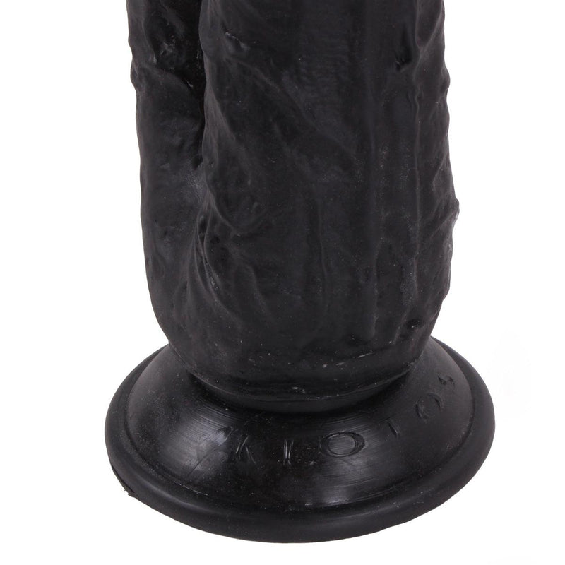 Kiotos Cox - Dildo Voor Dubbele Penetratie - 21 x 3.5/4.5 cm - Zwart