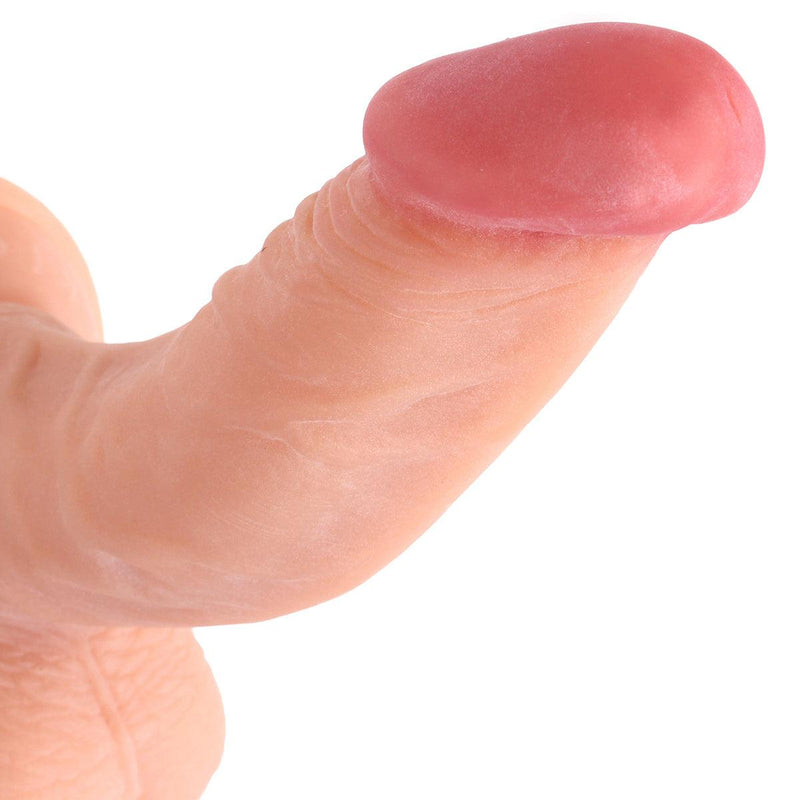 Kiotos Cox - Dildo Met Zuignap 16 x 4 cm - Lichte Huidskleur