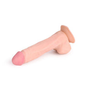 Kiotos Cox - Dildo Met Zuignap die echt aanvoelt 22,5 x 5 cm - Lichte Huidskleur