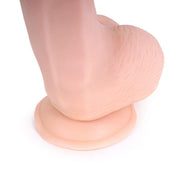 Kiotos Cox - Dildo Met Zuignap die echt aanvoelt 22,5 x 5 cm - Lichte Huidskleur