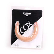 Kiotos Cox - Dubbele Dildo 30 cm - Lichte Huidskleur