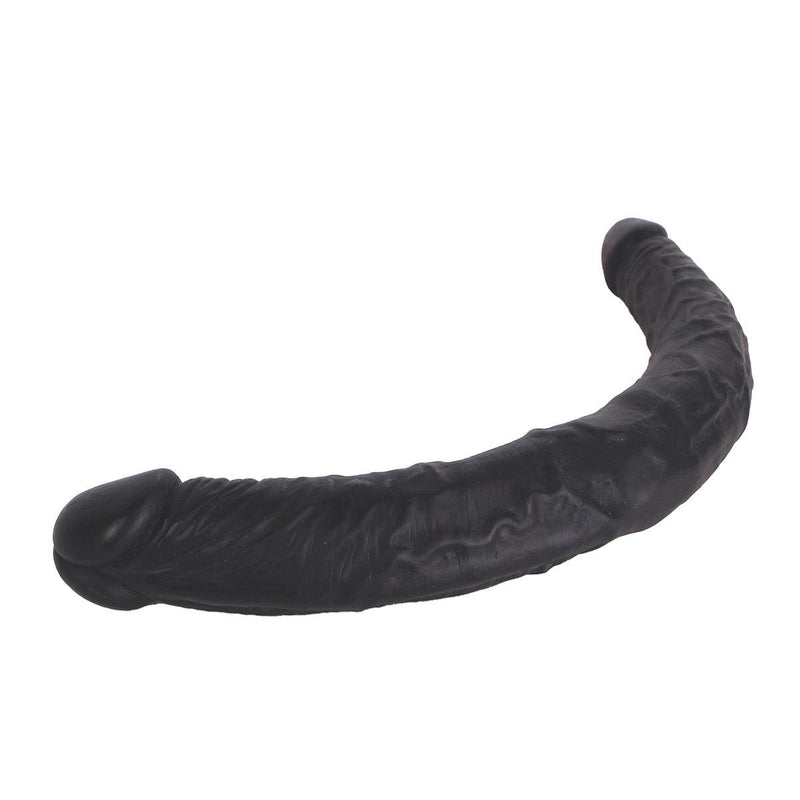 Kiotos Cox - Dubbele Dildo 35,5 cm - Zwart