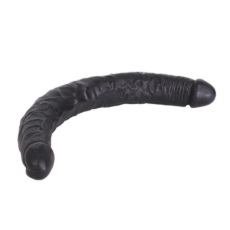 Kiotos Cox - Dubbele Dildo 35,5 cm - Zwart