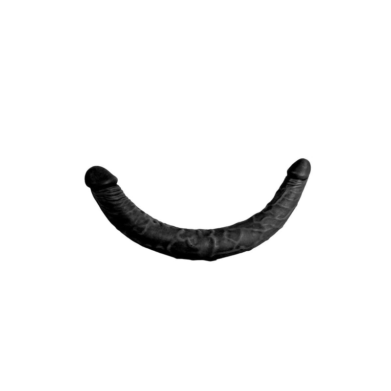 Kiotos Cox - Dubbele Dildo 35,5 cm - Zwart
