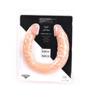 Kiotos Cox - Dubbele Dildo - 40 x 3,6/3,8 cm - Lichte Huidskleur