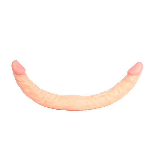 Kiotos Cox - Dubbele Dildo - 40 x 3,6/3,8 cm - Lichte Huidskleur