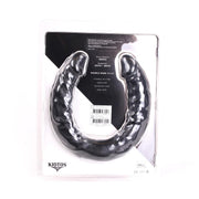 Kiotos Cox - Dubbele Dildo - 40 x 3.6/3.8 cm - Zwart