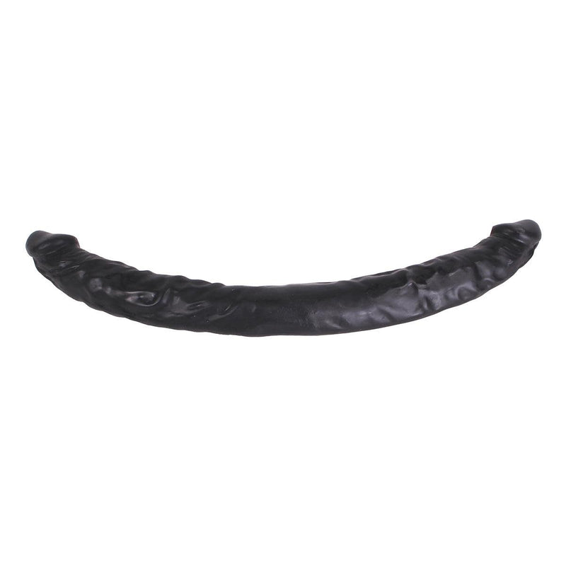 Kiotos Cox - Dubbele Dildo - 40 x 3.6/3.8 cm - Zwart